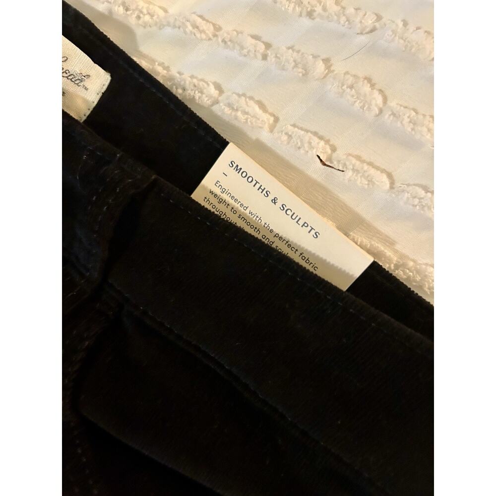 Universal Thread Skinny Jeans High Rise Womens Sz 12 Black Corduroy NWT - Picture 3 of 8